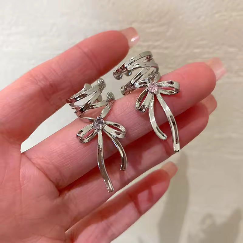 New Elegance Ribbon Ear Cuff