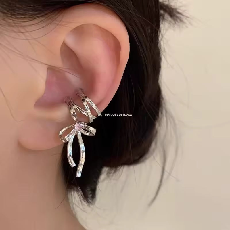 New Elegance Ribbon Ear Cuff